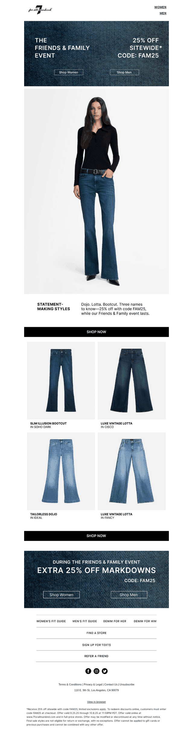 These Styles Are Going Fast—All 25% Off
