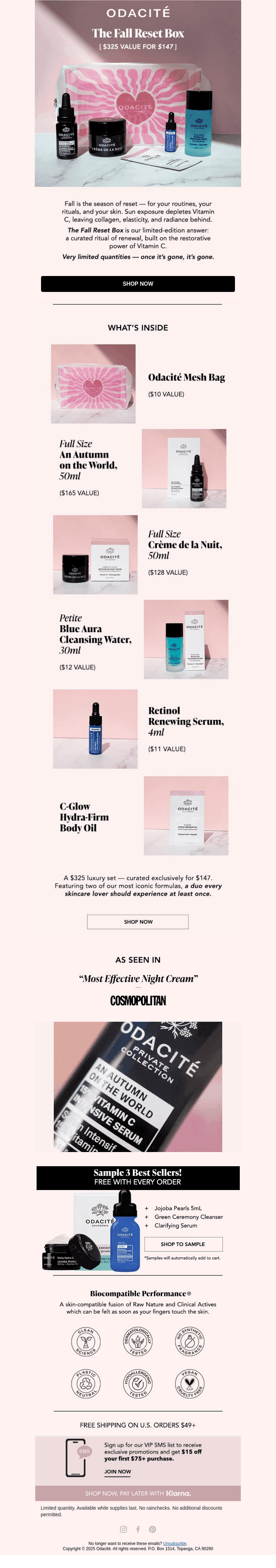 $325 Luxury Set — Just $147