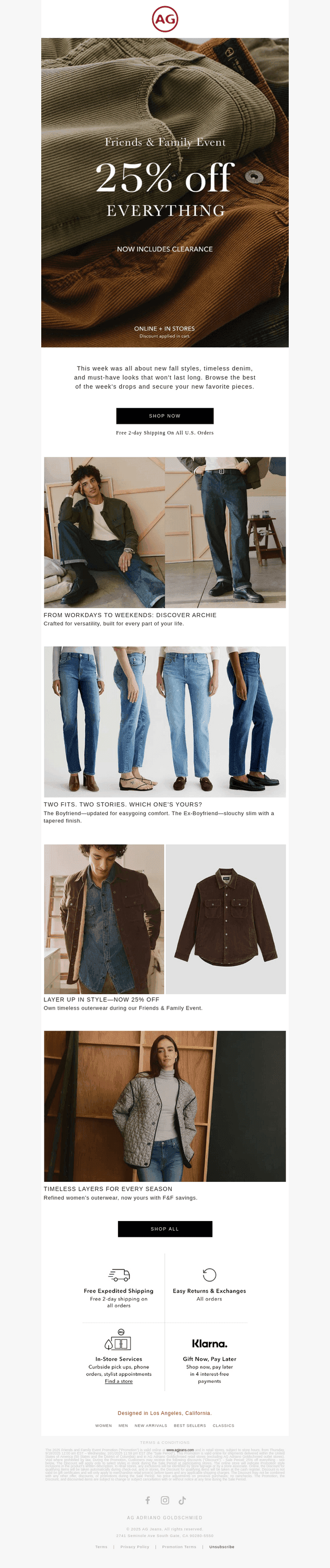 F&F 25% Off Everything | This Week’s Must-Have Styles