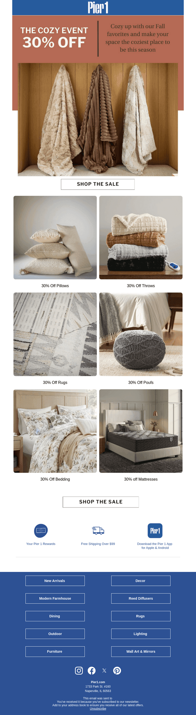 The Cozy Event: 30% Off