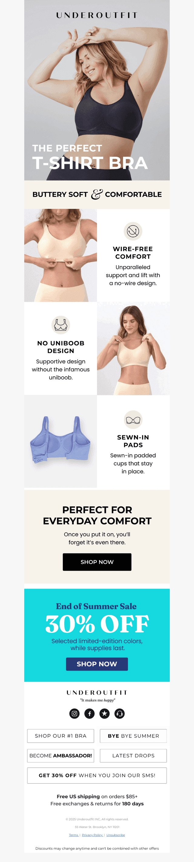 T-shirt Bra can be wireless!
