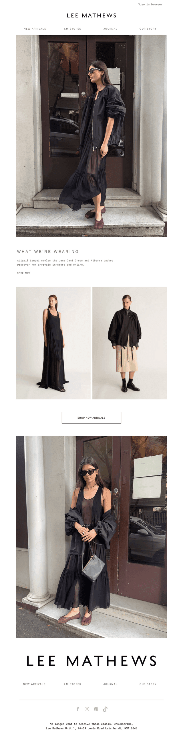 What We're Wearing