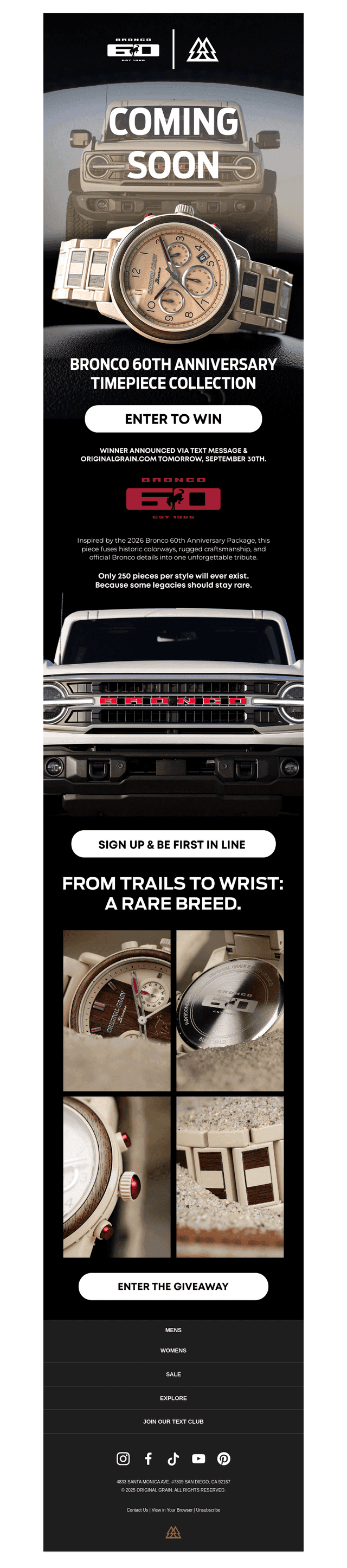COMING SOON: Ford Bronco Collection