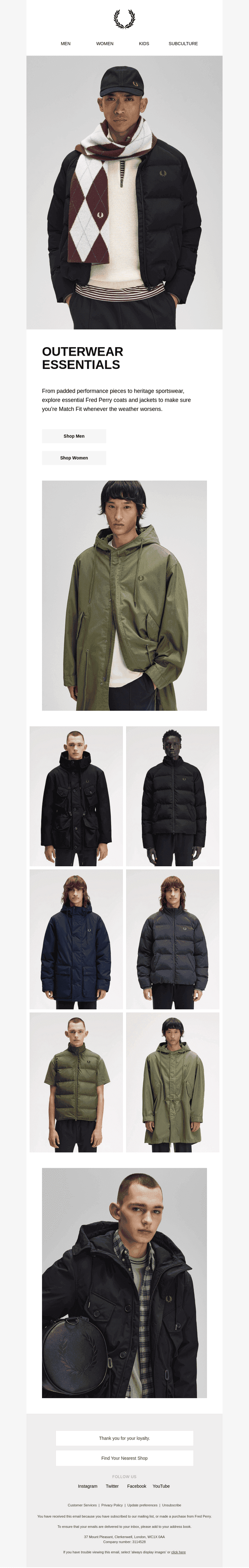 Outerwear Essentials