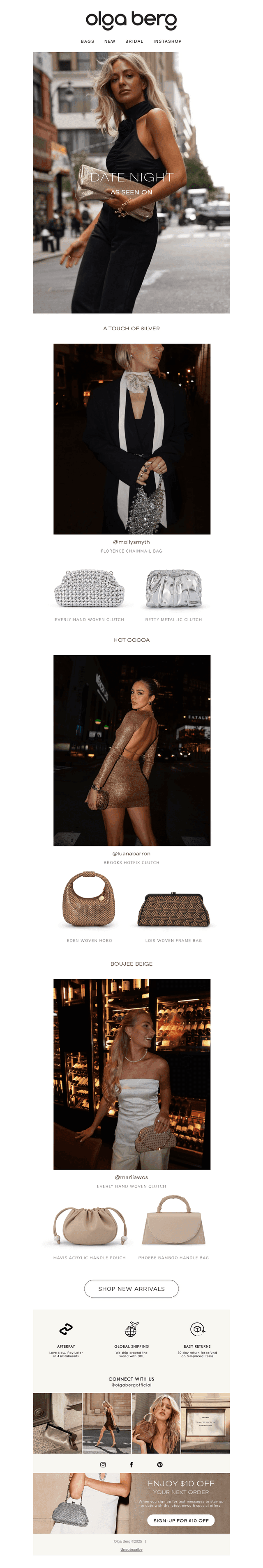 Stylish Bags for Date Night 💋