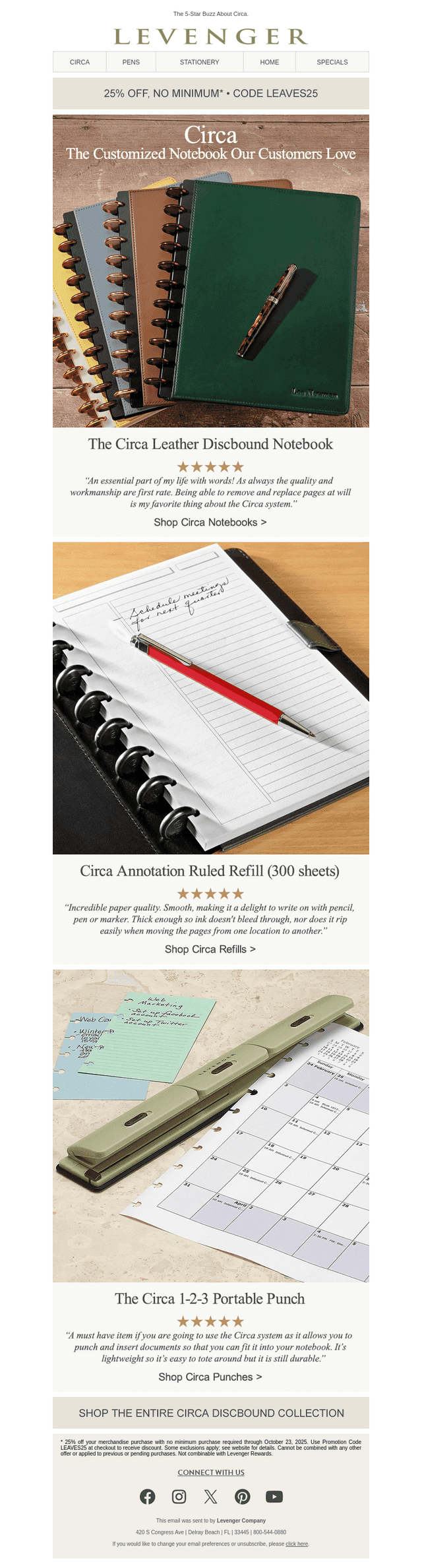 25% off the #1 Note-Taking System.