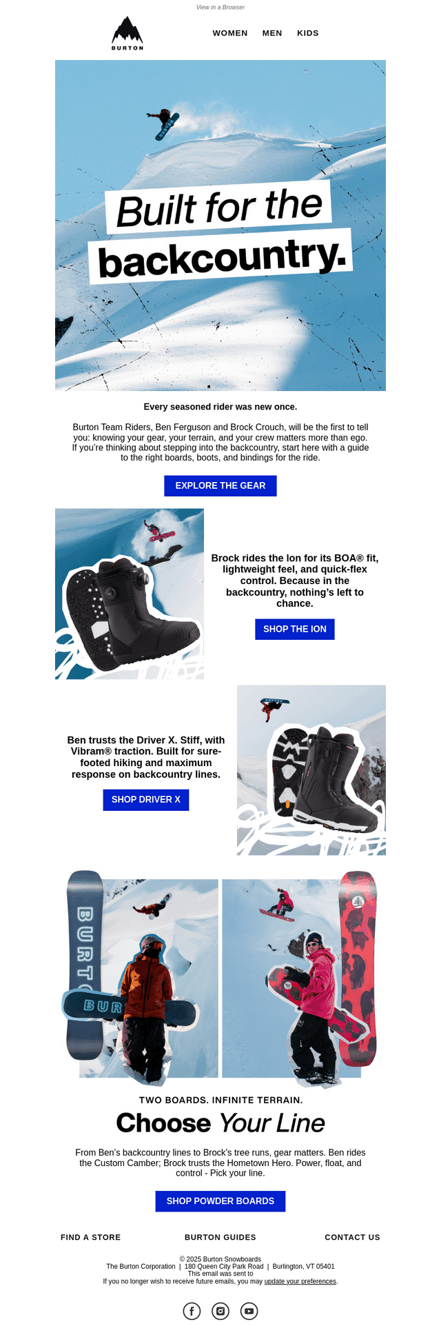 Boards, Boots & Bindings Built for the Backcountry