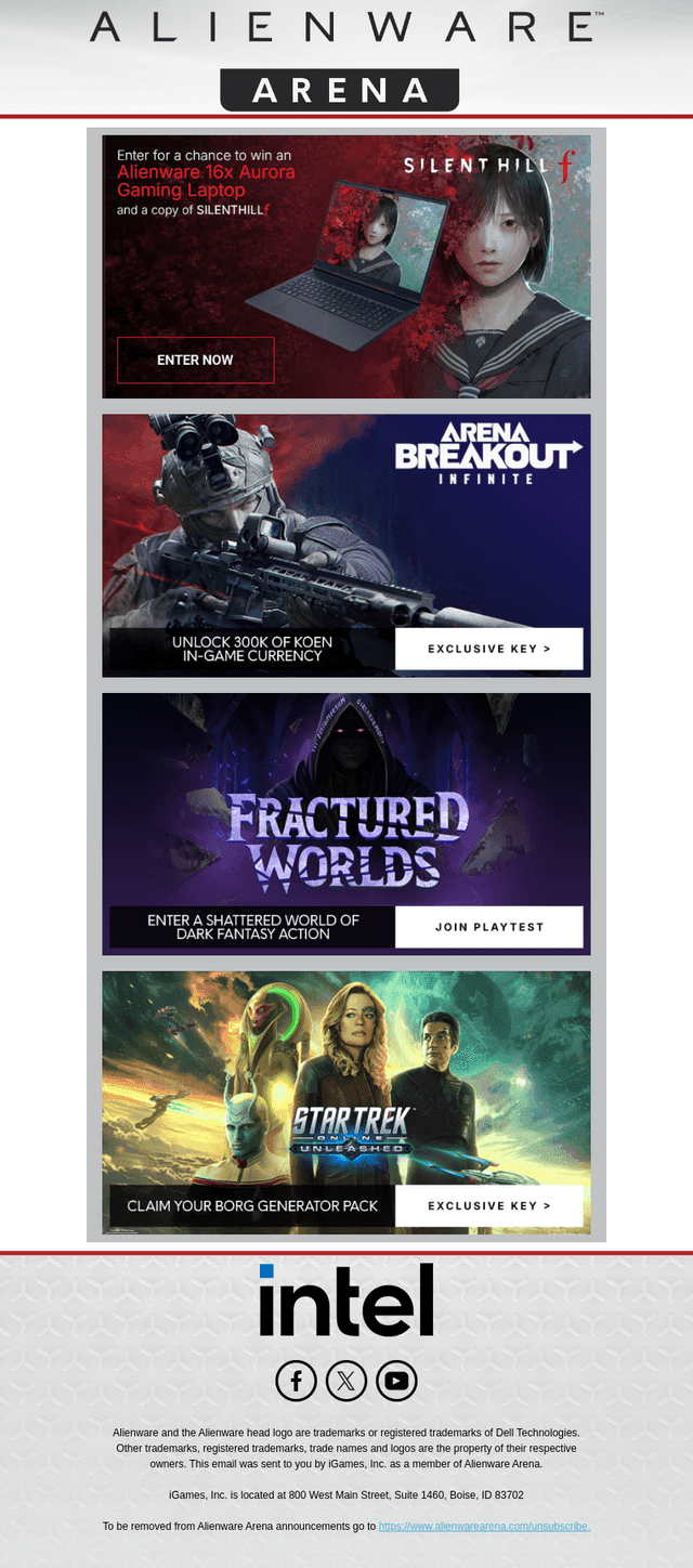 What's New on Alienware Arena? Discover Now