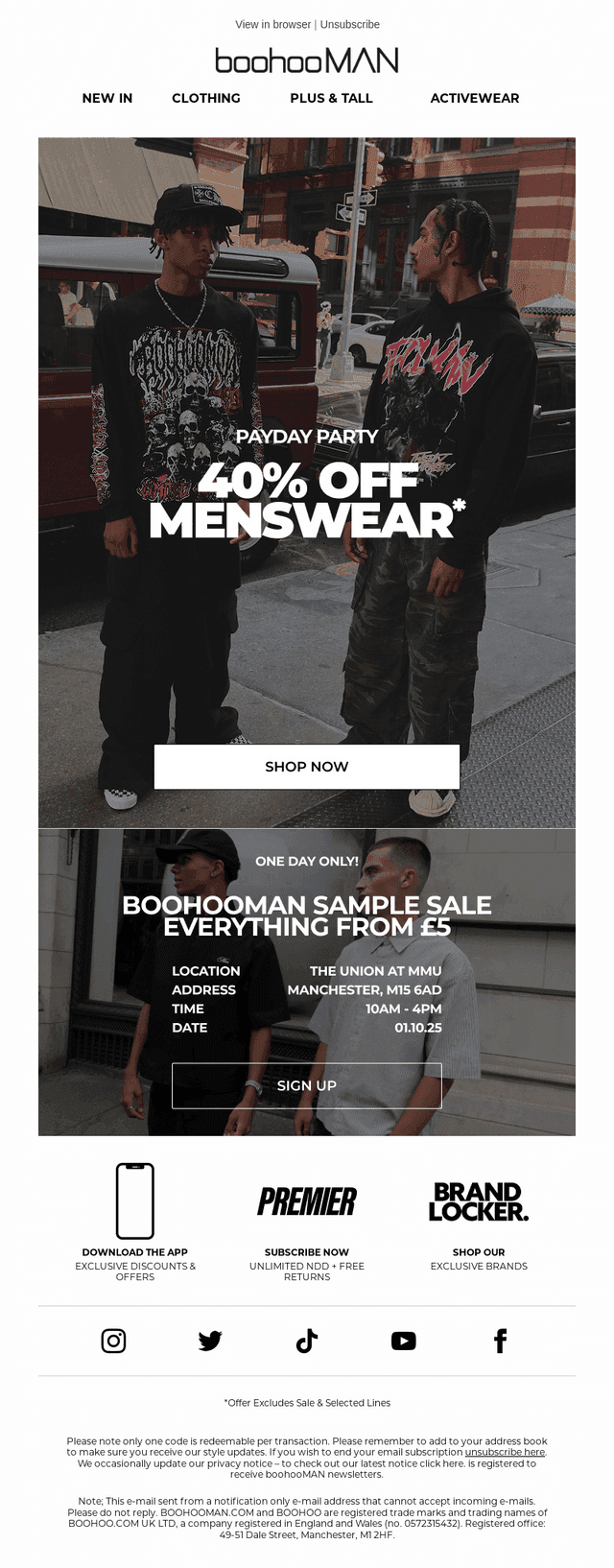 Payday Perks: 40% Off