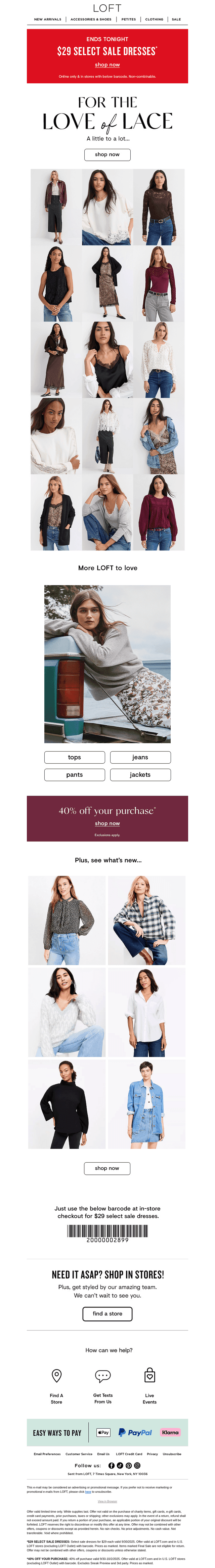 $29 sale dresses ends in hours (!!!)