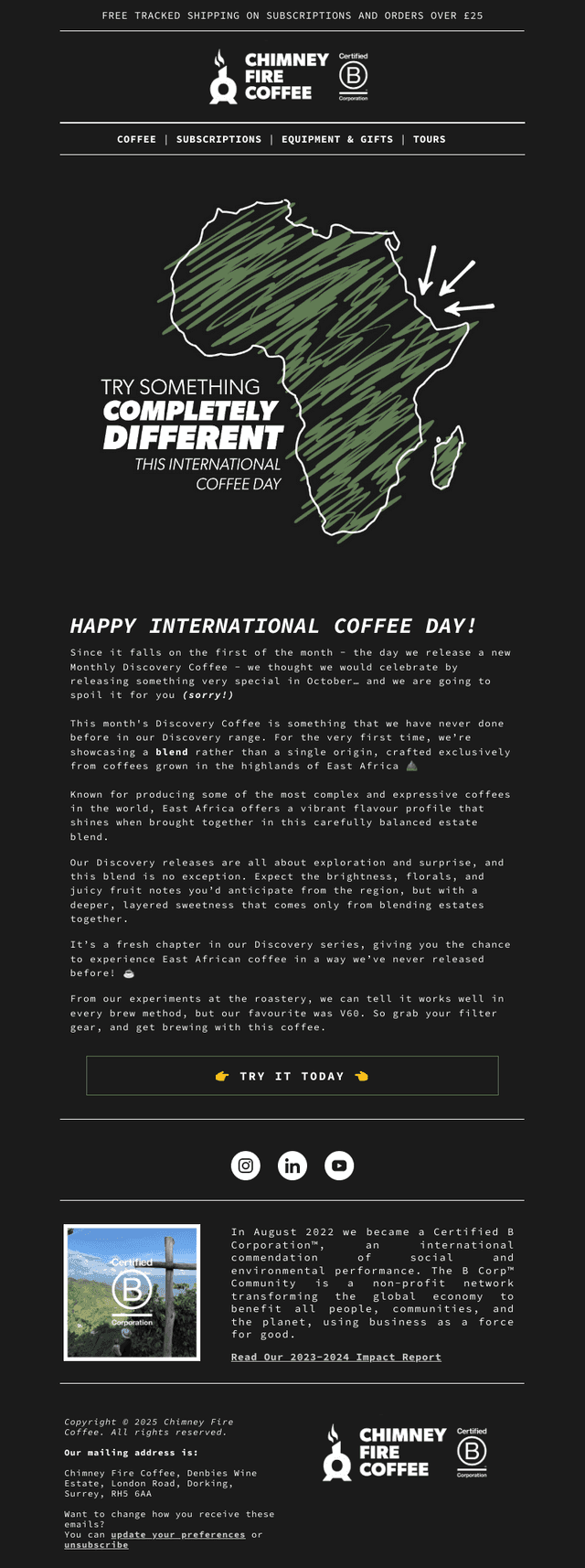 👀 Try something completely different this International Coffee Day