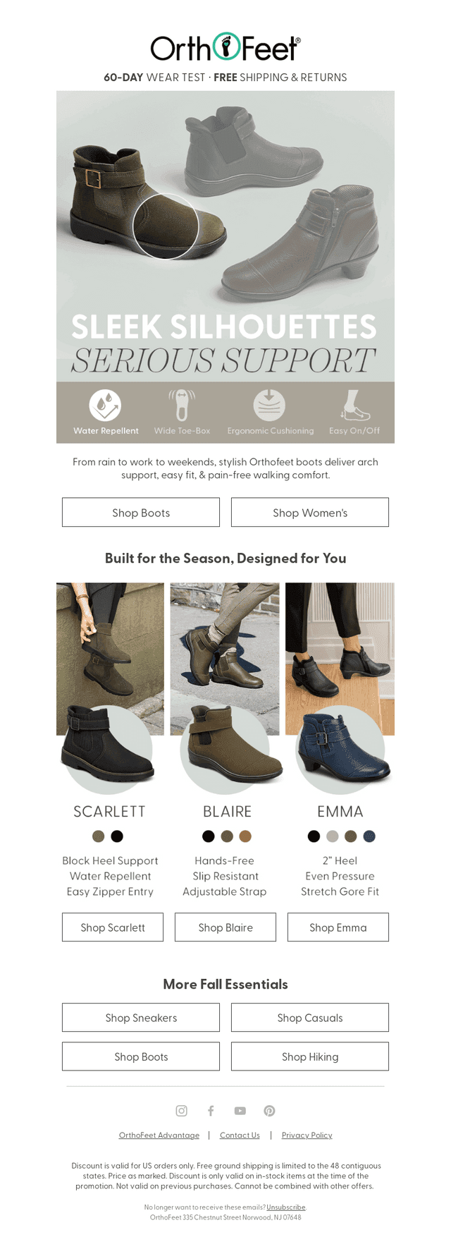 Fashion Meets Function: Supportive Fall Booties 🍂