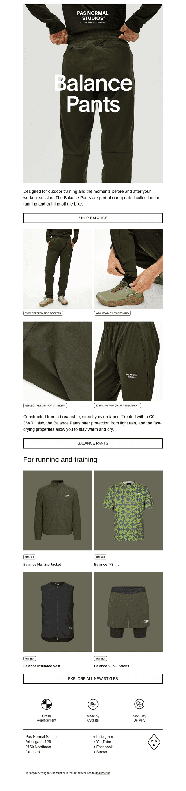 Balance Pants - new for 2025