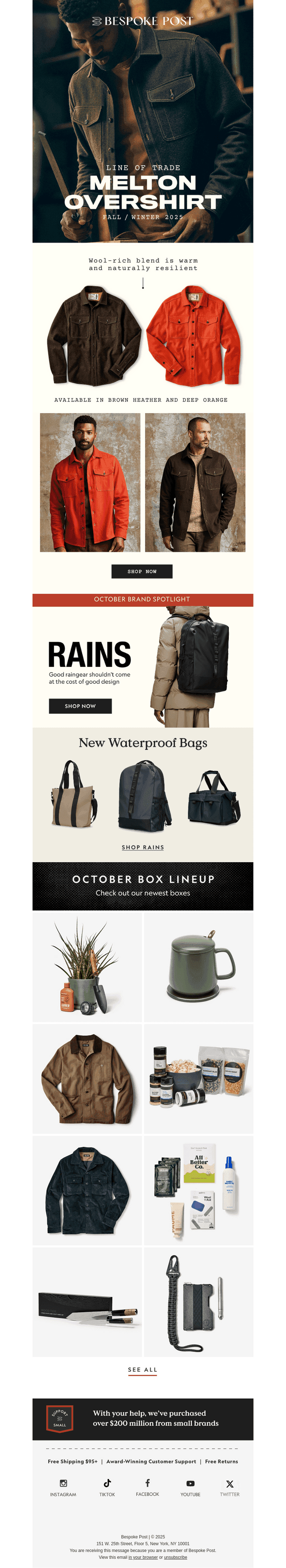 A Fresh Drop of Fall-Proof Gear