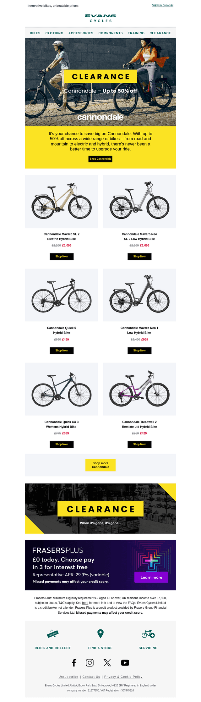 Cannondale Clearance | Up to 50% Off