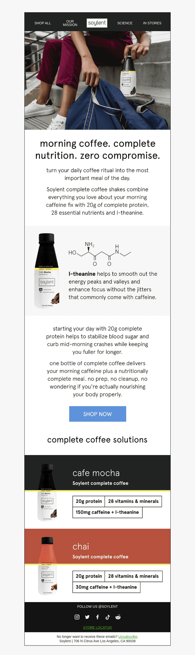 Soylent email from Wed, Oct 1, 2025