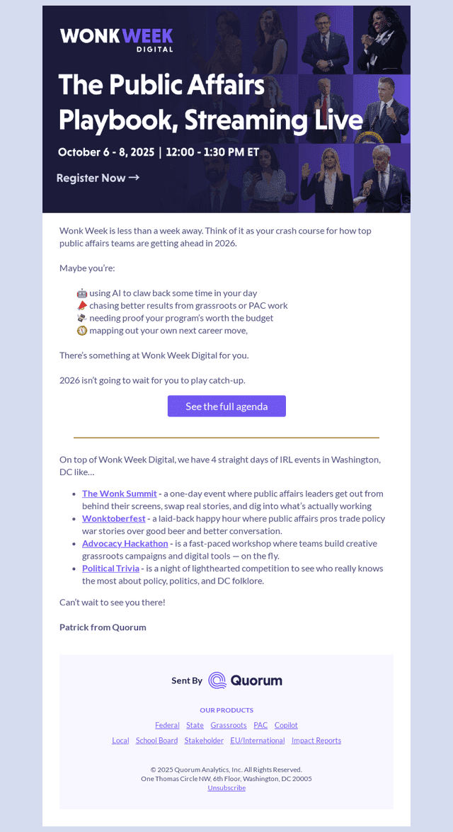 👀 See the Wonk Week Digital Agenda