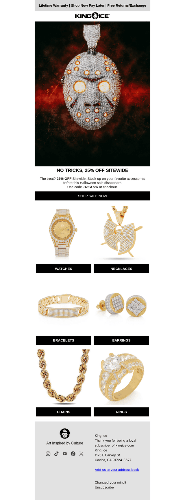 25% OFF Sitewide Starts Now
