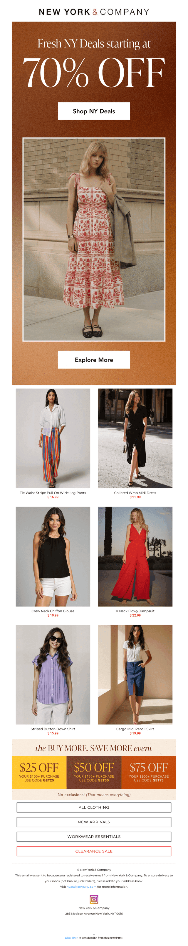 🚨70% Off Style Steals!