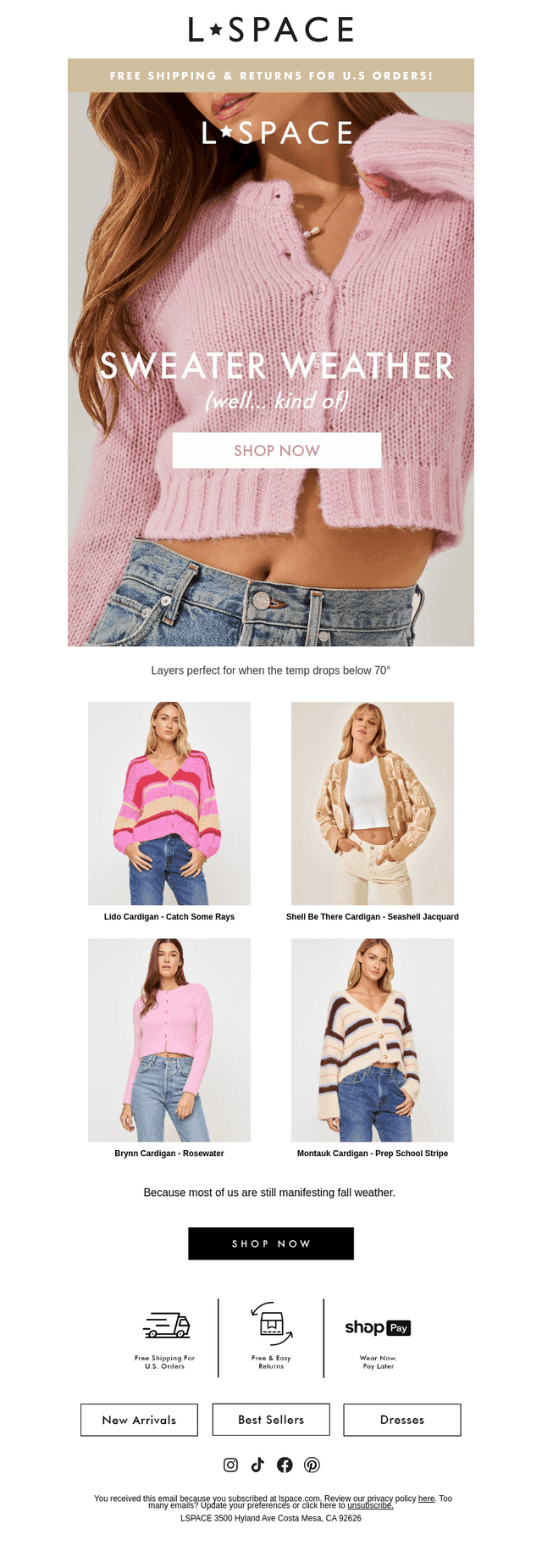Sweater Season is Here! 🍂