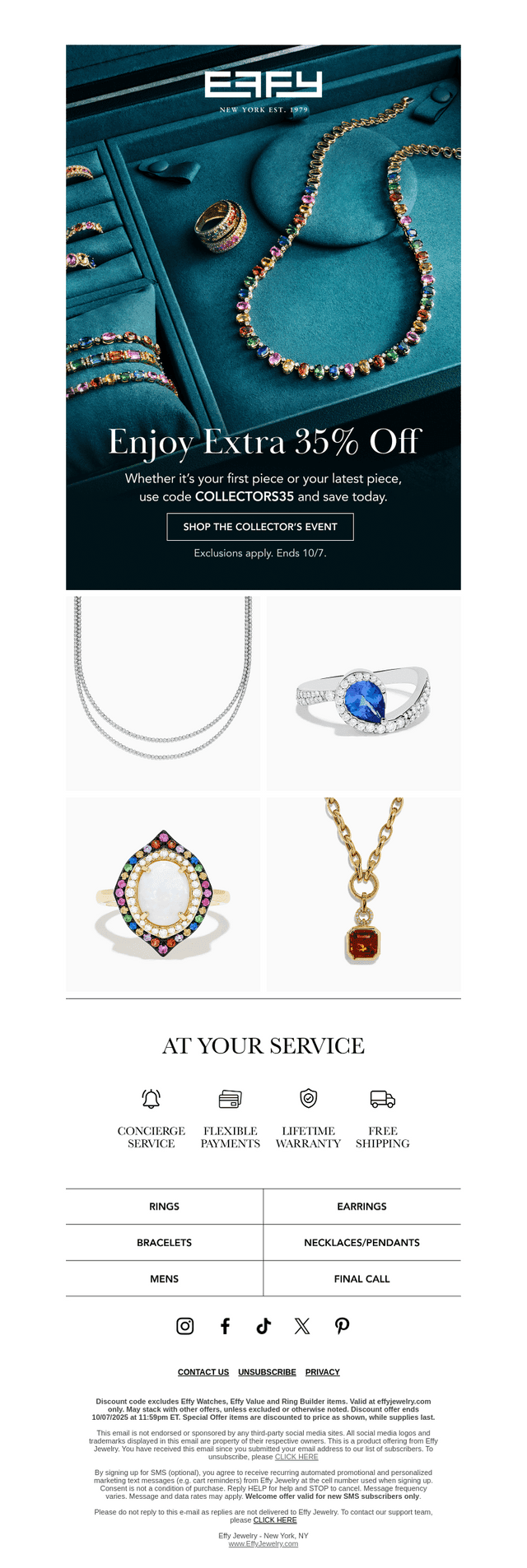 Calling All Collectors: Extra 35% Off!