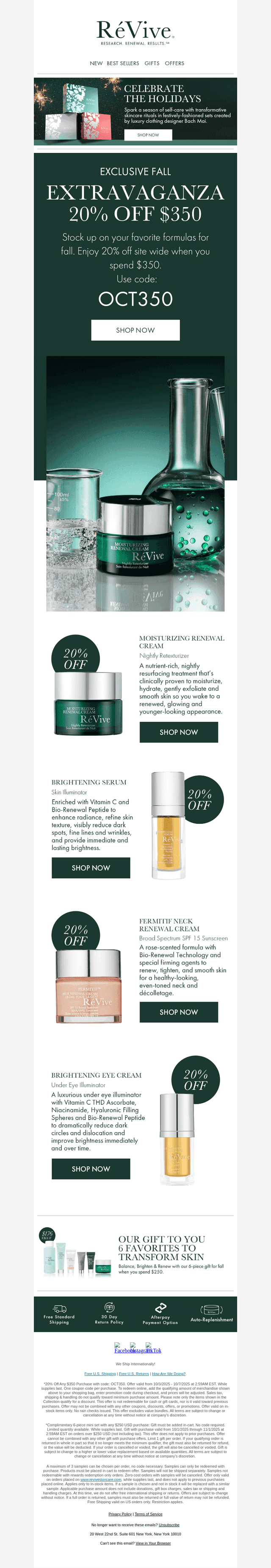 20% Off Starts Now
