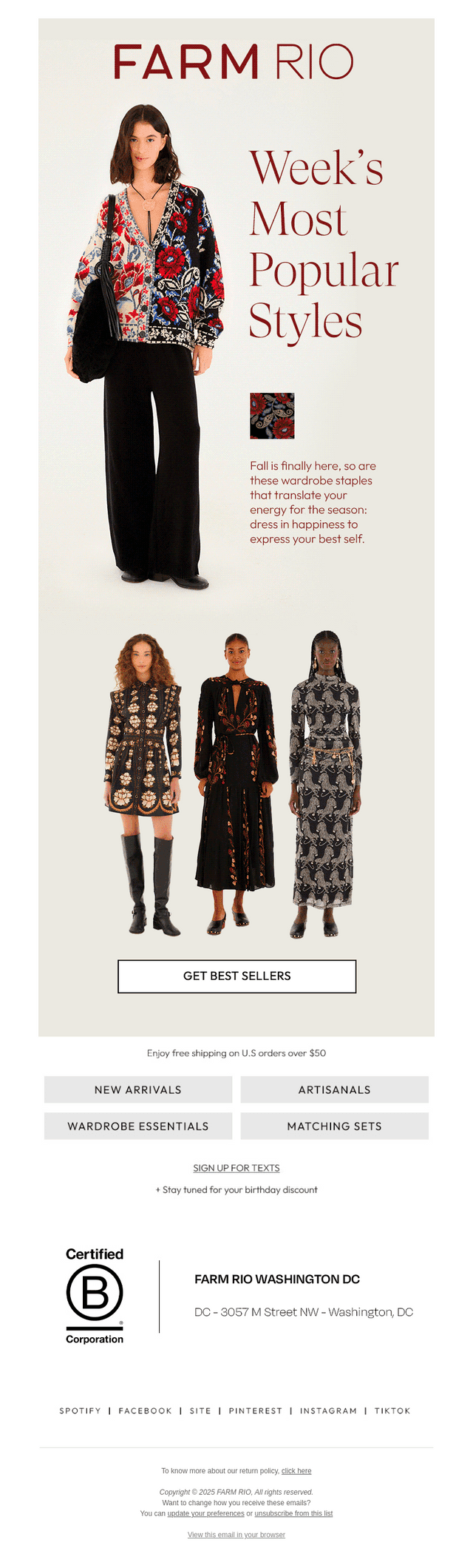 Week’s Most Popular Styles