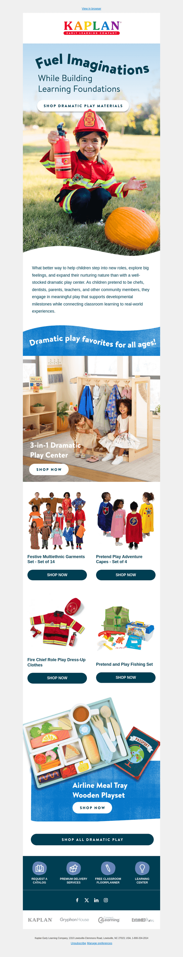 Dramatic play props that foster real growth