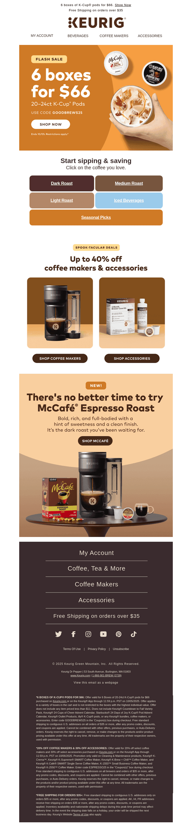 Start October with a fresh brew lineup ☕