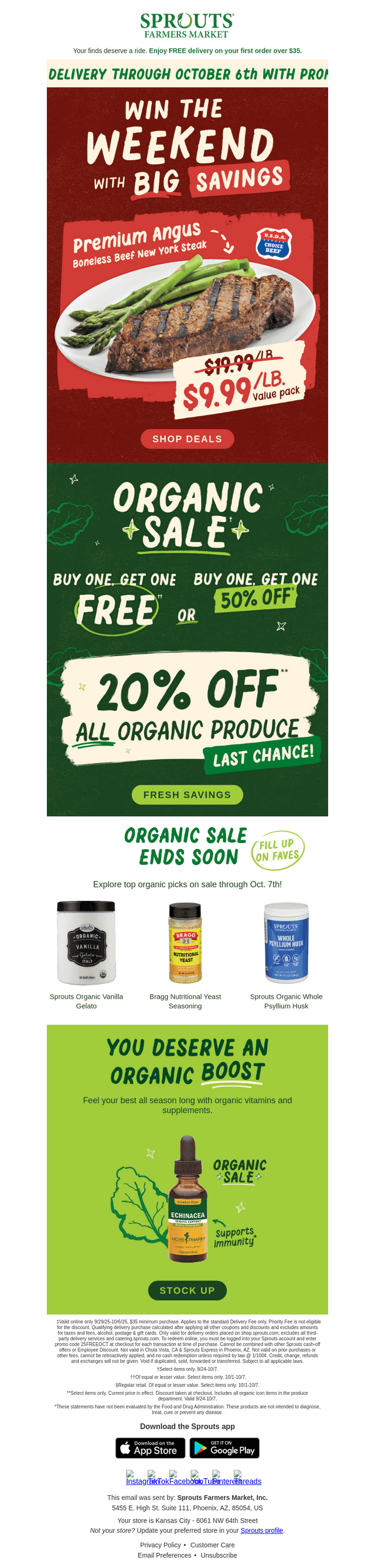 🥬 So many ways to save this weekend at Sprouts!