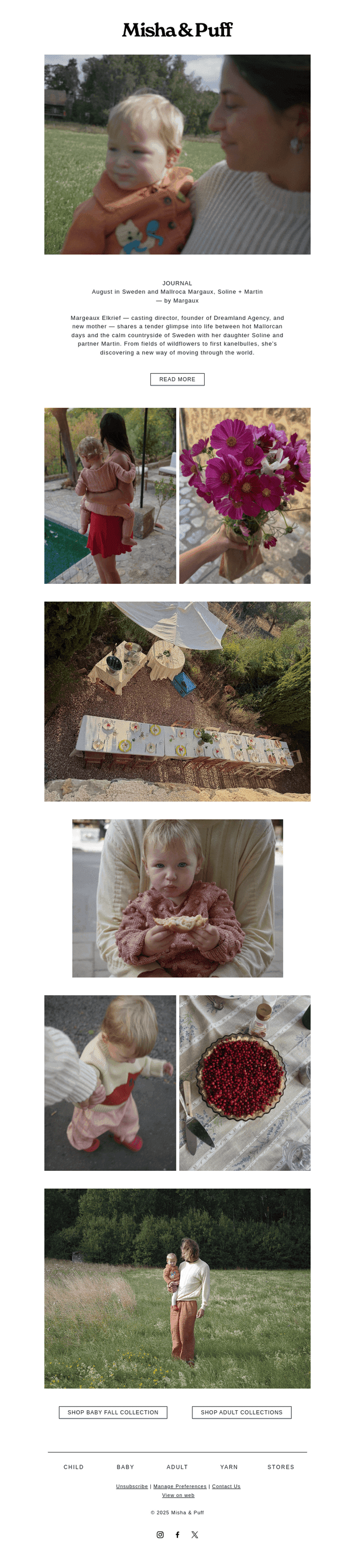 Journal — Fields, Flowers, and Firsts