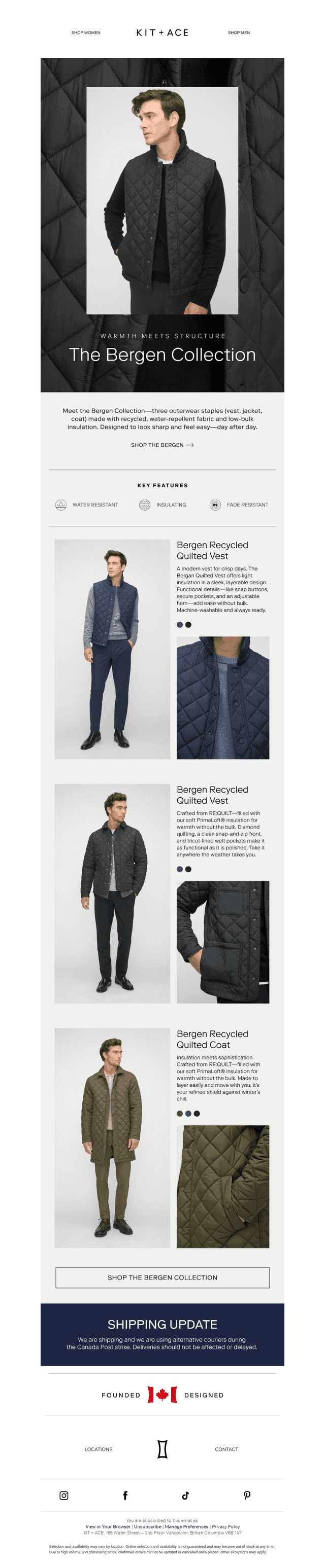 Meet the New Bergen Collection