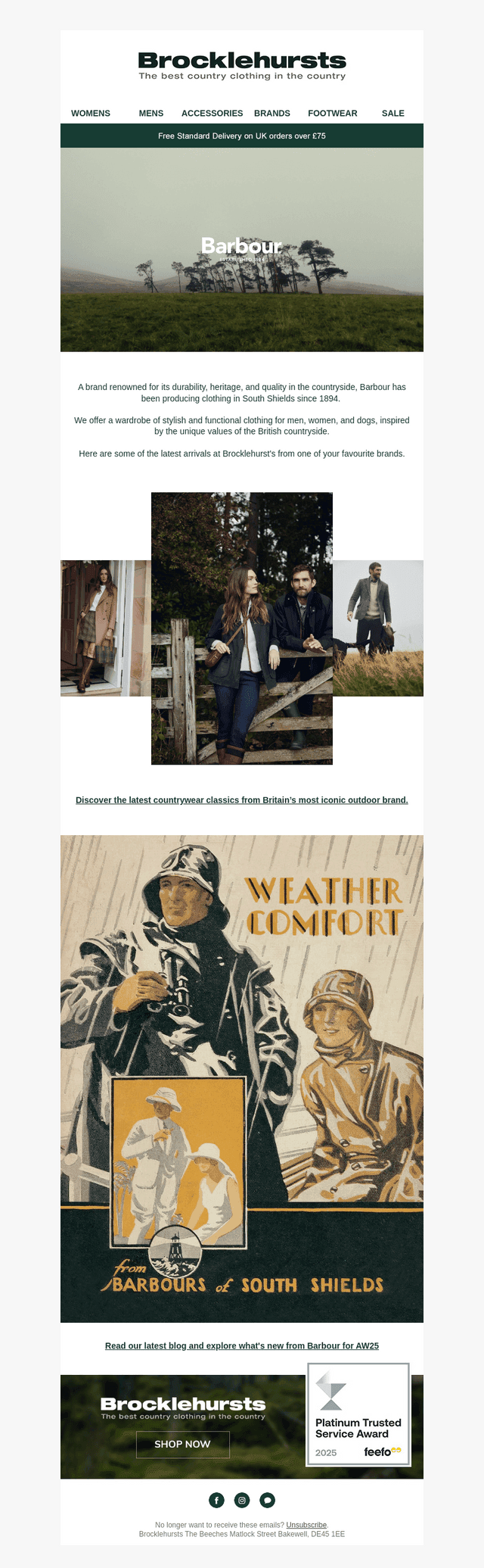 Barbour: Timeless Style Since 1894