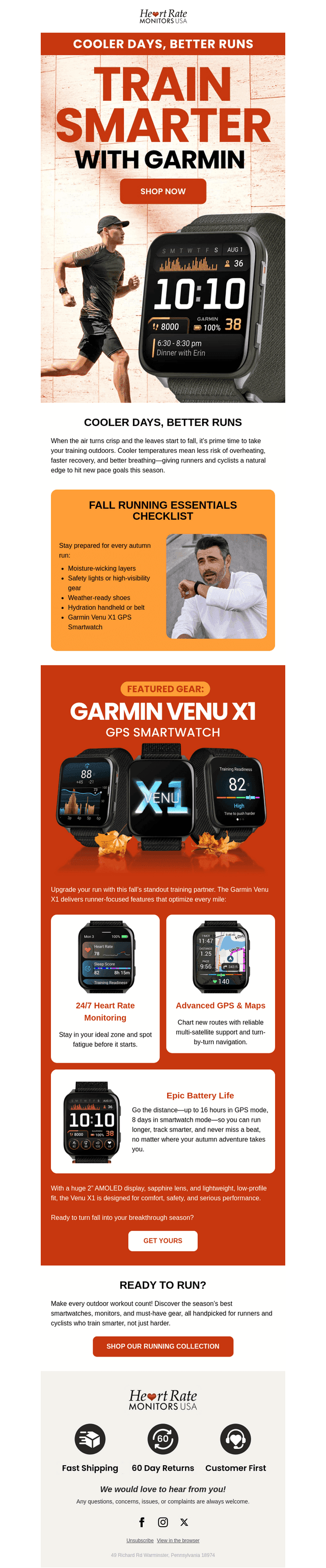 Train Smarter This Fall with Every Step