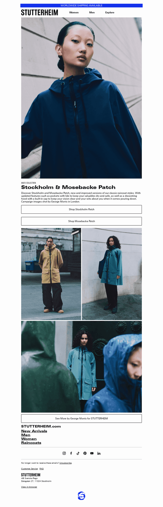 Stockholm & Mosebacke Patch
