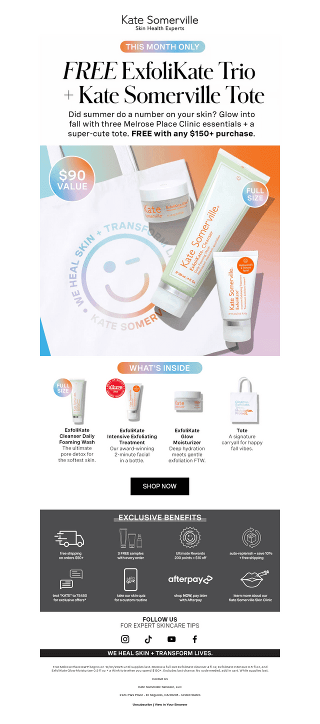 October Is For Glowing 🎃✨