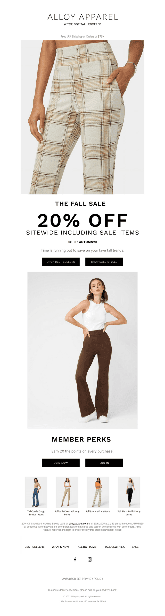 20% OFF INSIDE → Keep Falling Into Savings