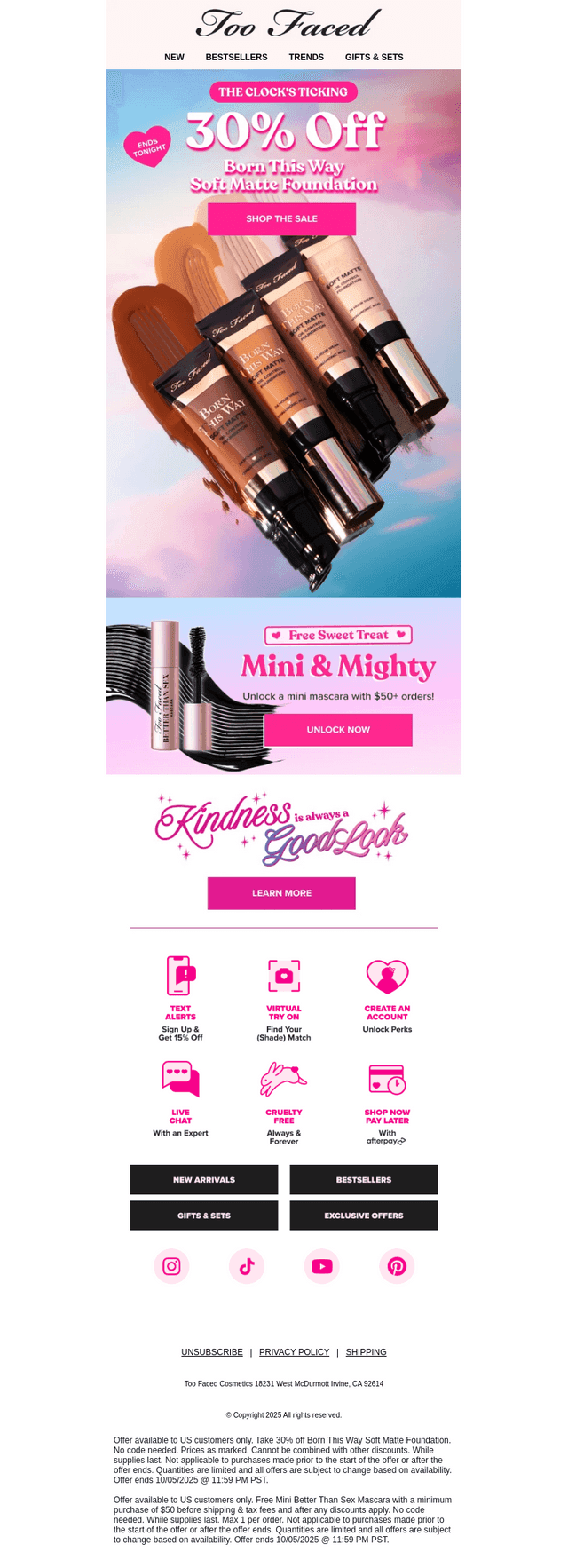 Last Chance at 30% Off!