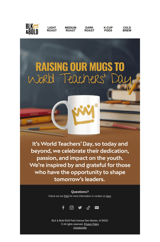 Cheers to Teachers Everywhere 👏🍎