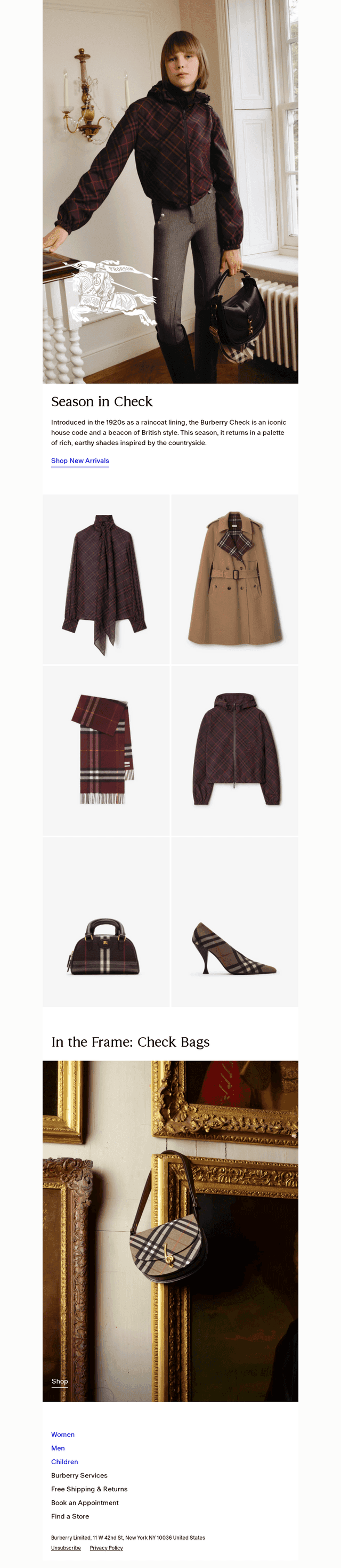 Check styles for the long weekend