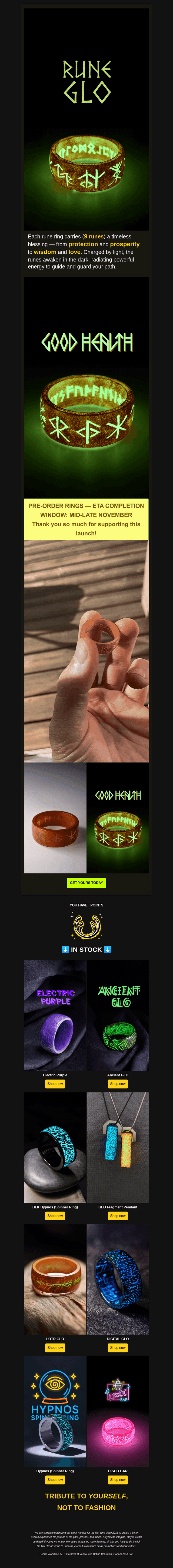 RUNE GLO is here