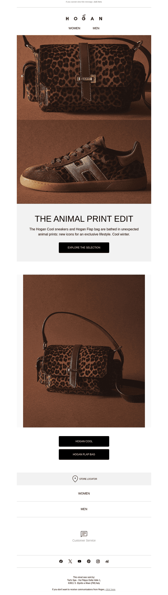 The animal print edit