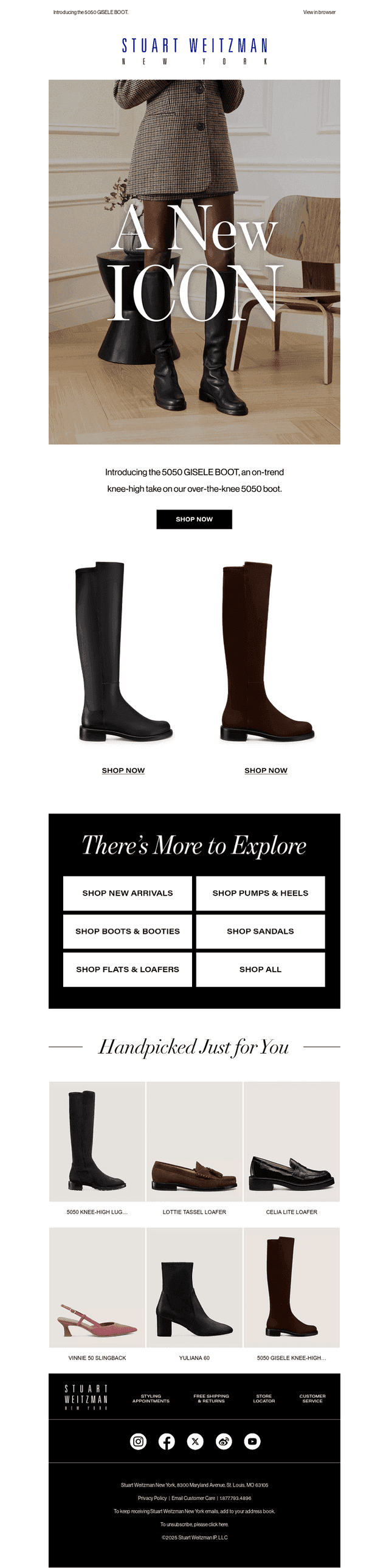 A New Icon: The Knee-High 5050 Boot
