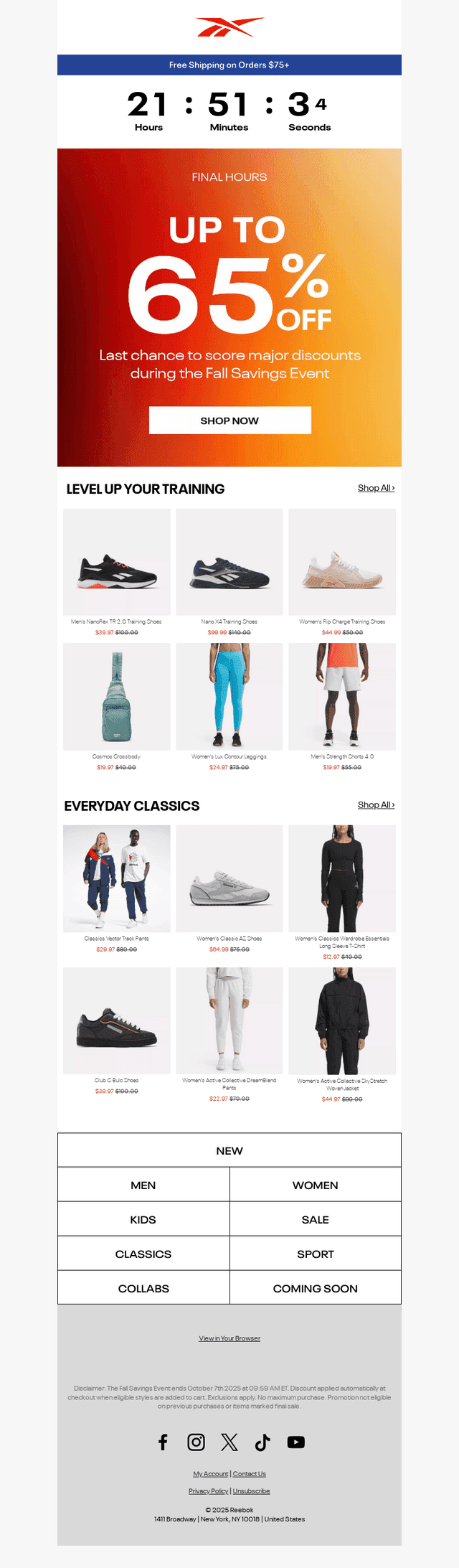 LAST CHANCE: Up to 65% Off