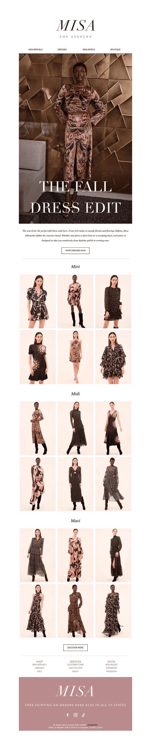 The Fall Dress Edit