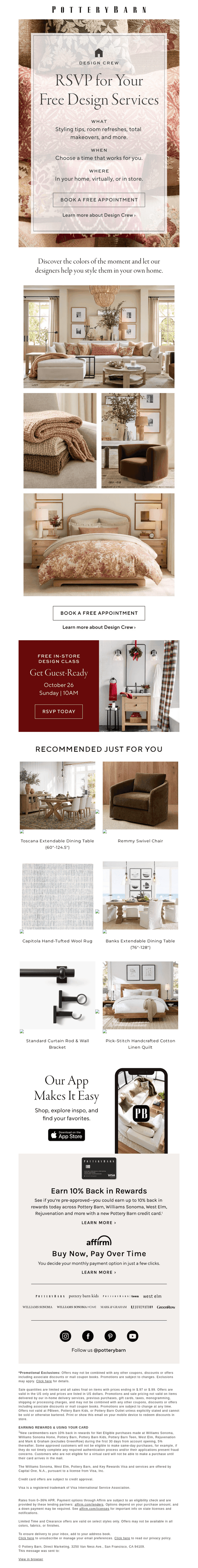 RSVP: 100% free design services