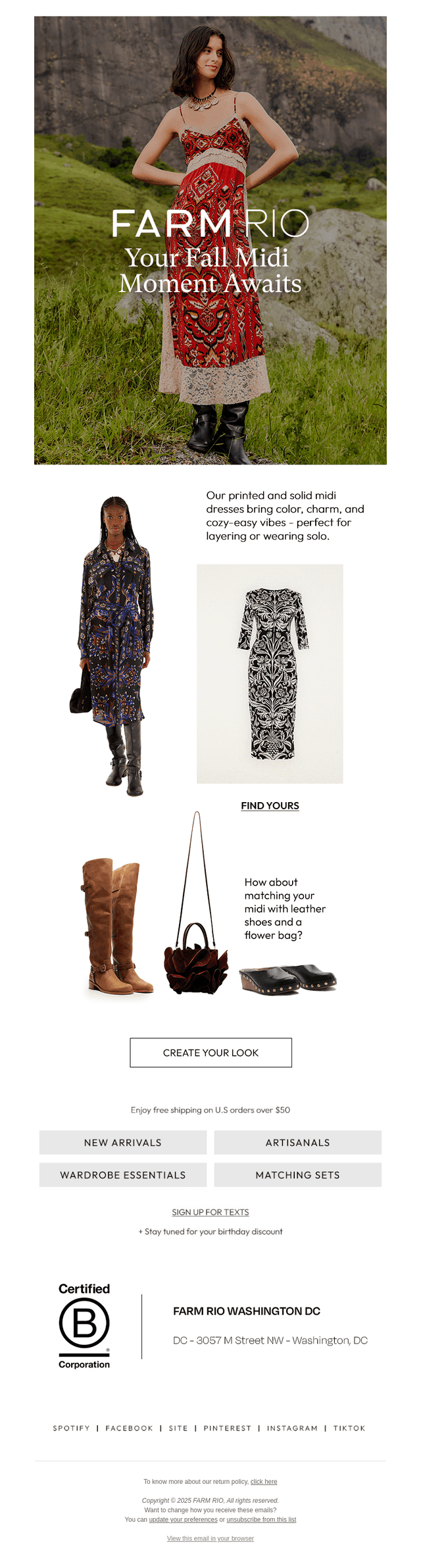 Your Fall Midi Moment Awaits