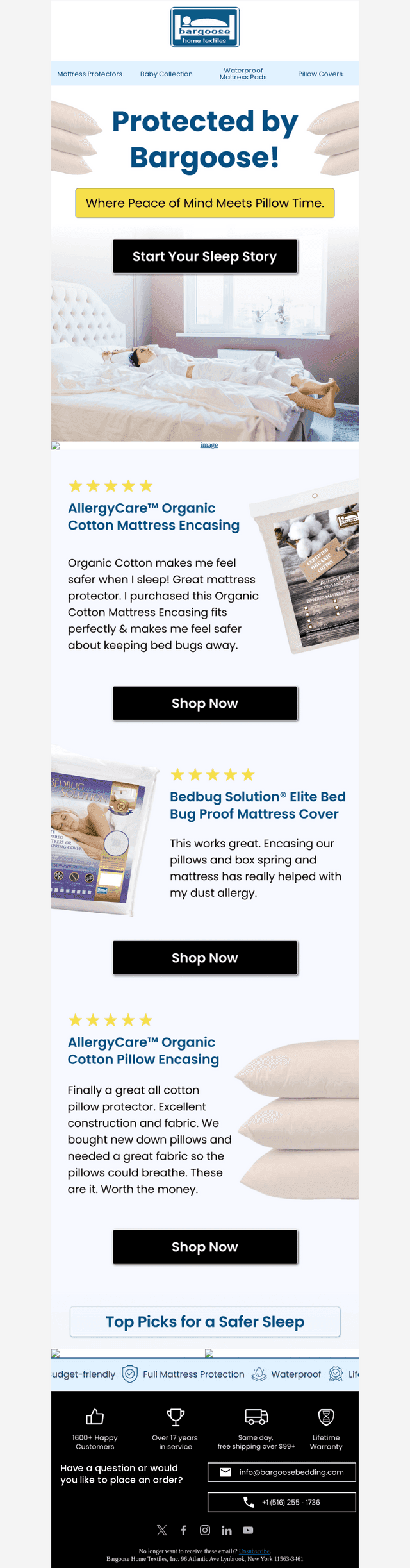 🛌 Sleep Tight: Discover Why Customers Trust Bargoose!
