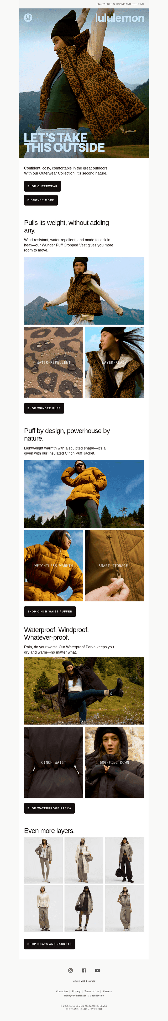 Outerwear that can handle anything.
