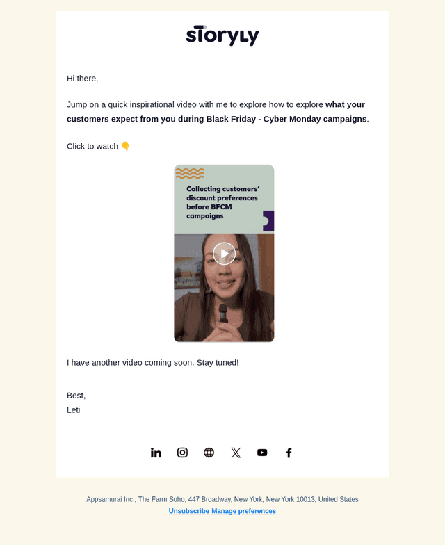 Storyly email from Wed, Oct 8, 2025